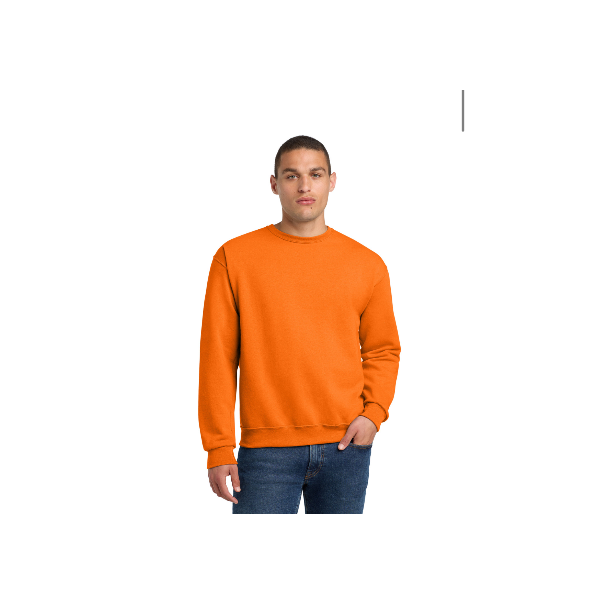 Jerzees 562M Crewneck Nublend Sweatshirt Colors 3 0f 3