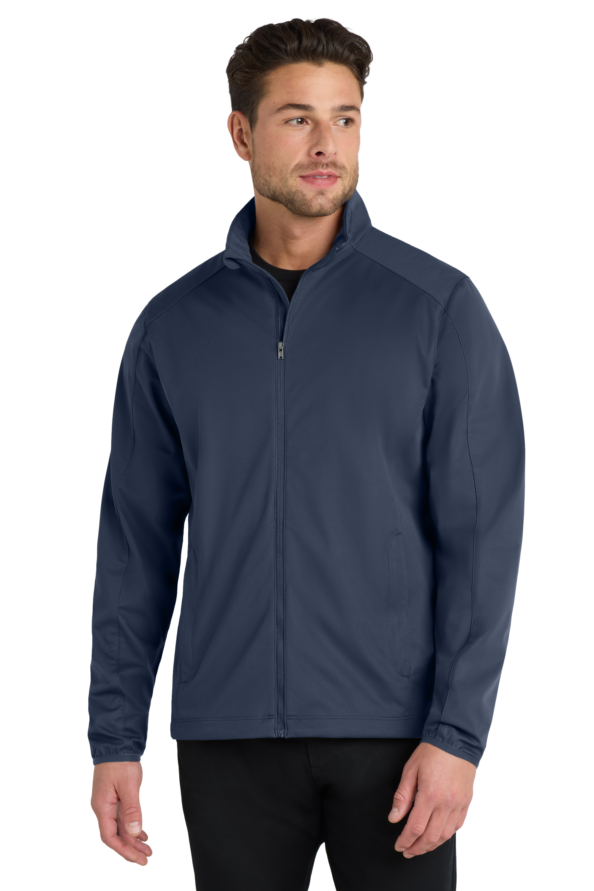 J717 Port Authority® Mens Active Soft Shell Jacket