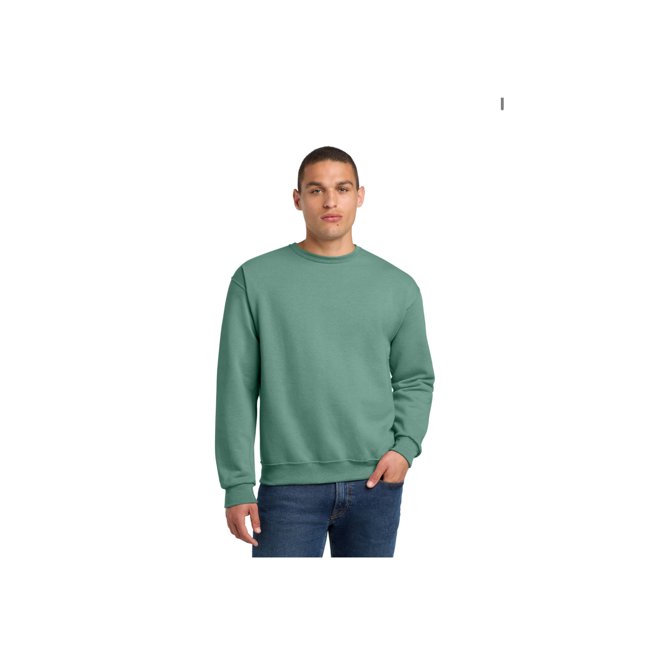 Jerzees 562M Crewneck Nublend Sweatshirt Colors 3 0f 3
