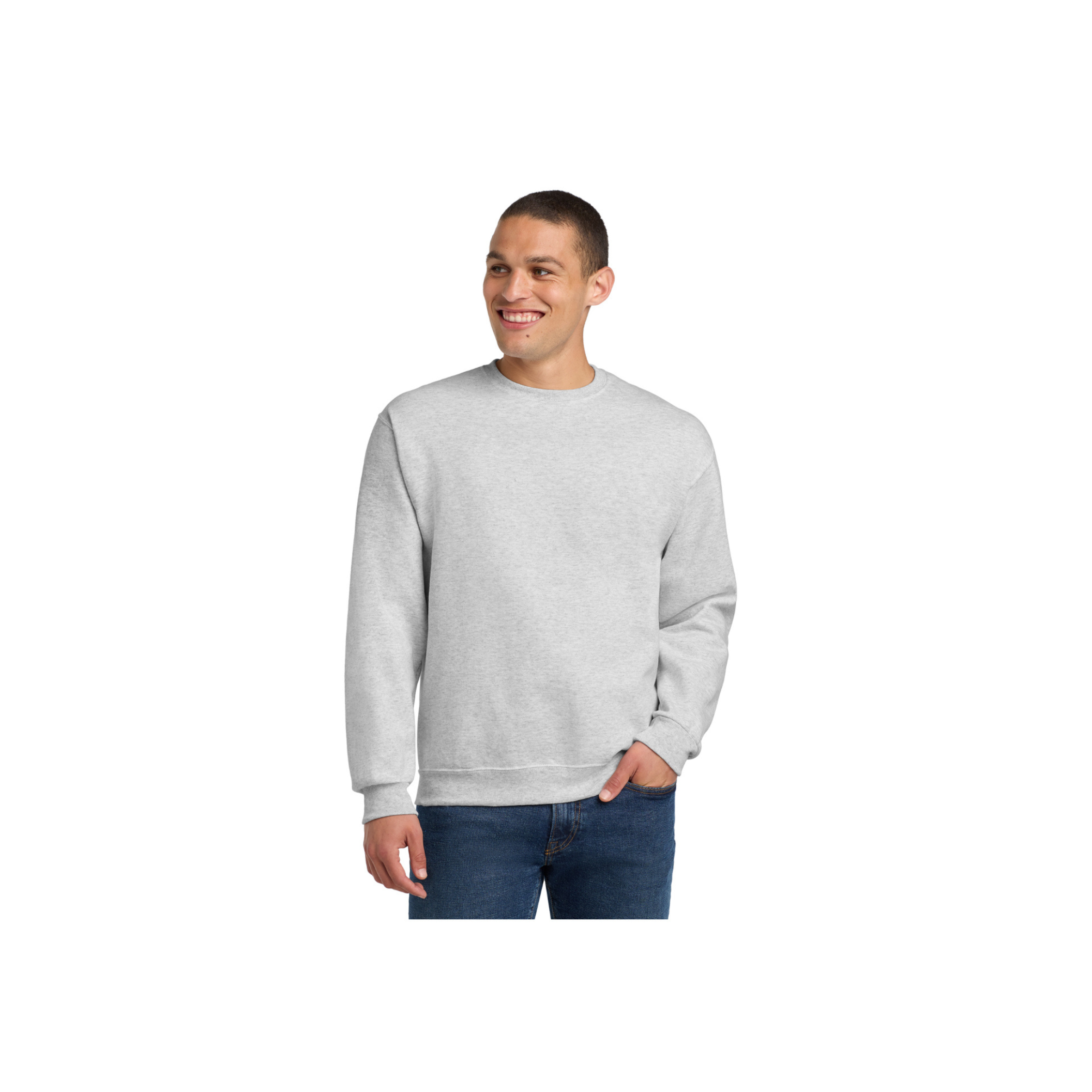 Jerzees 562M Crewneck Nublend Sweatshirt Colors 1 of 3