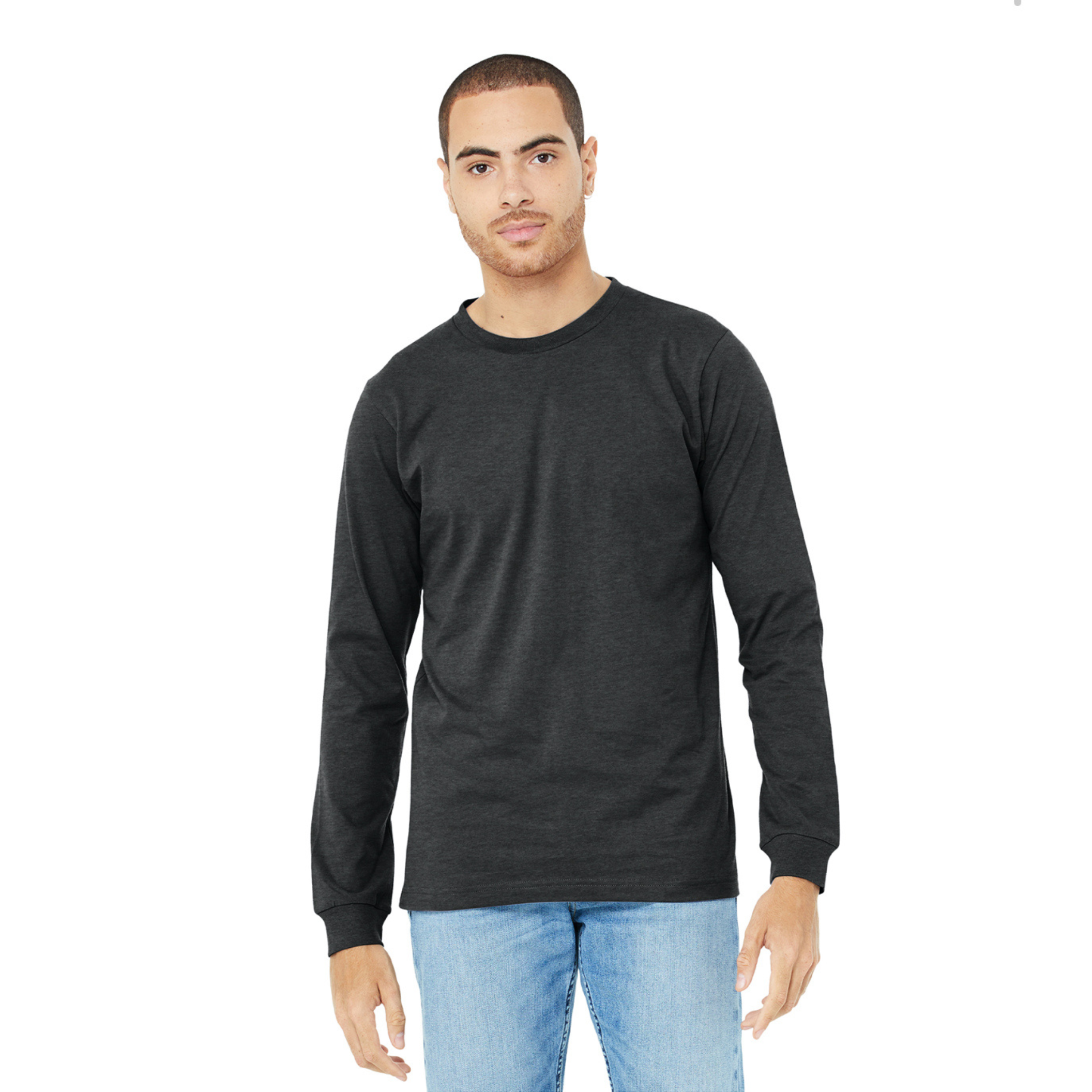 Bella Canvas 3501cvc Long Sleeve T-Shirt Page 1 of 2