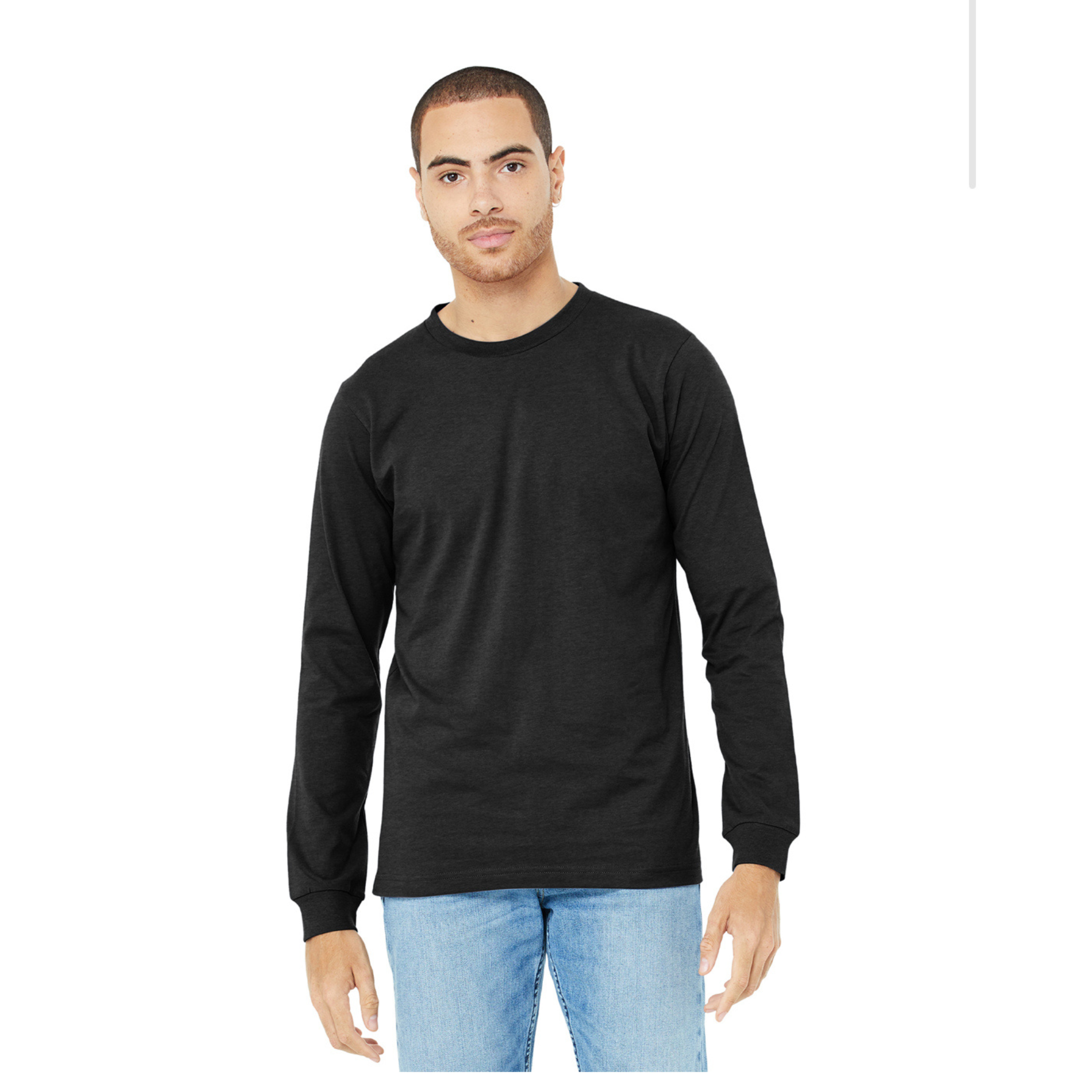 Bella Canvas 3501cvc Long Sleeve T-Shirt Page 1 of 2