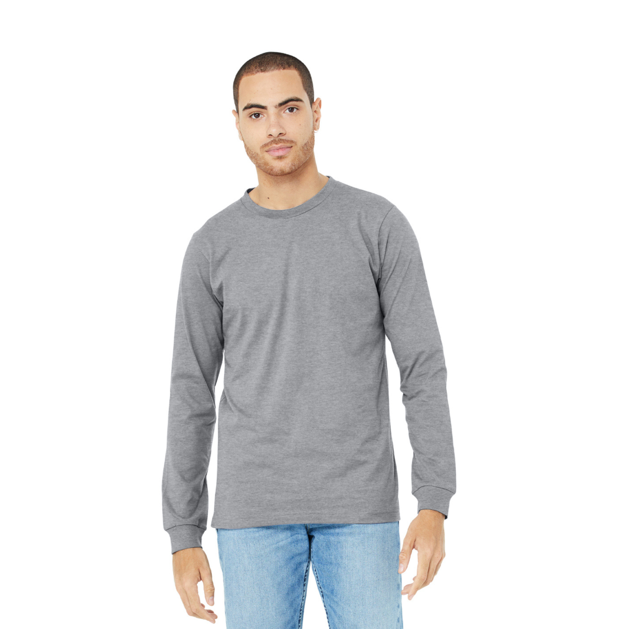 Bella Canvas 3501cvc Long Sleeve T-Shirt Page 1 of 2