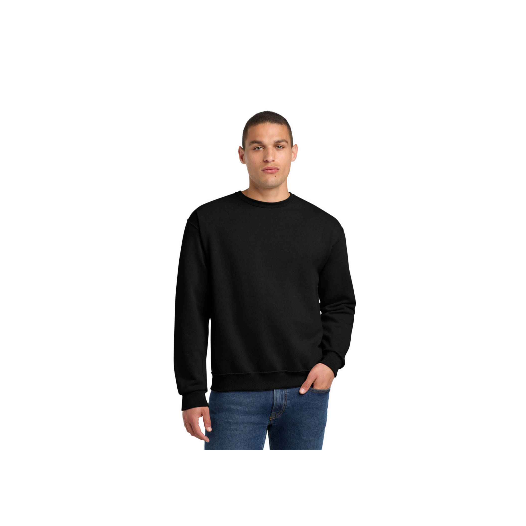 Jerzees 562M Crewneck Nublend Sweatshirt Colors 1 of 3