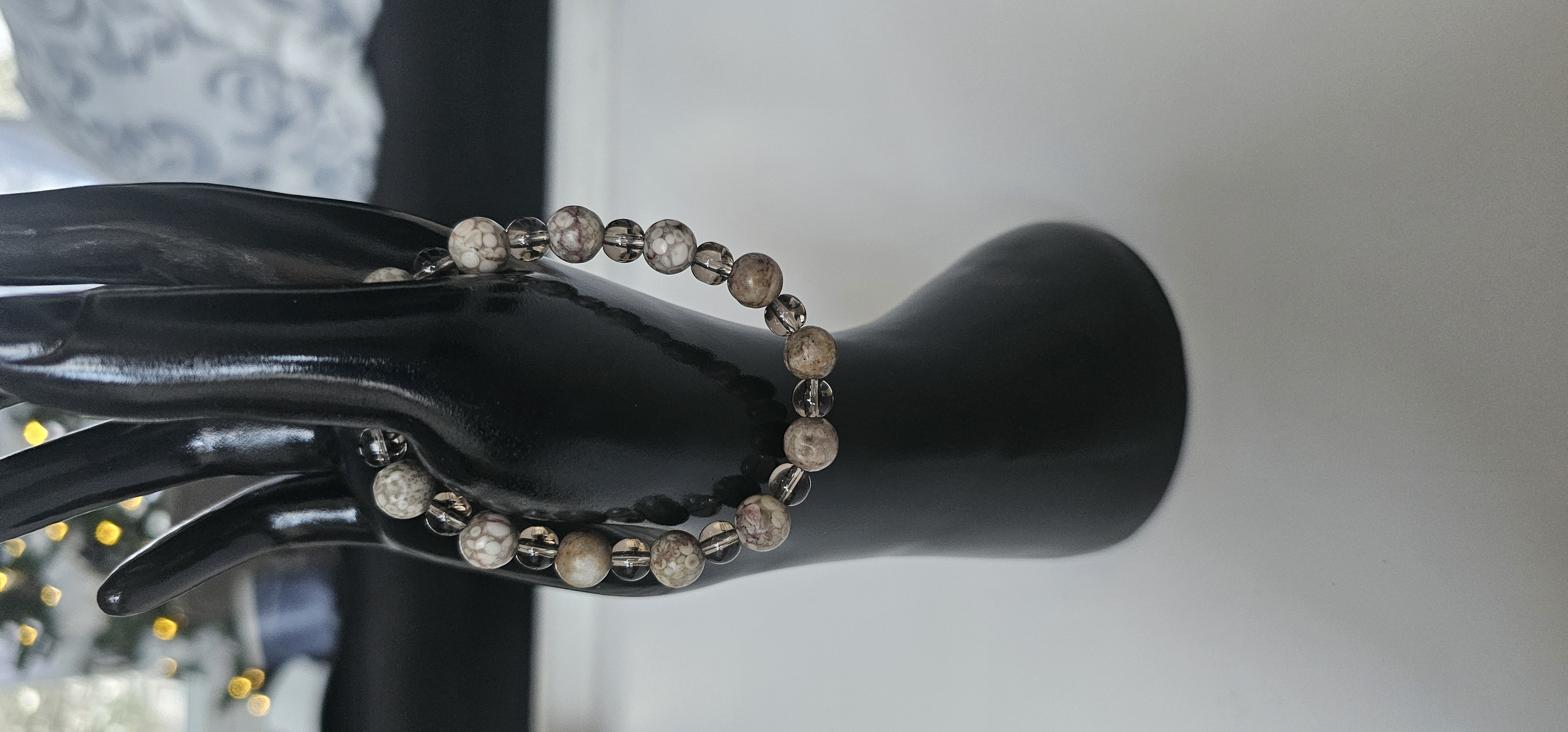 Stone Bead Bracelet