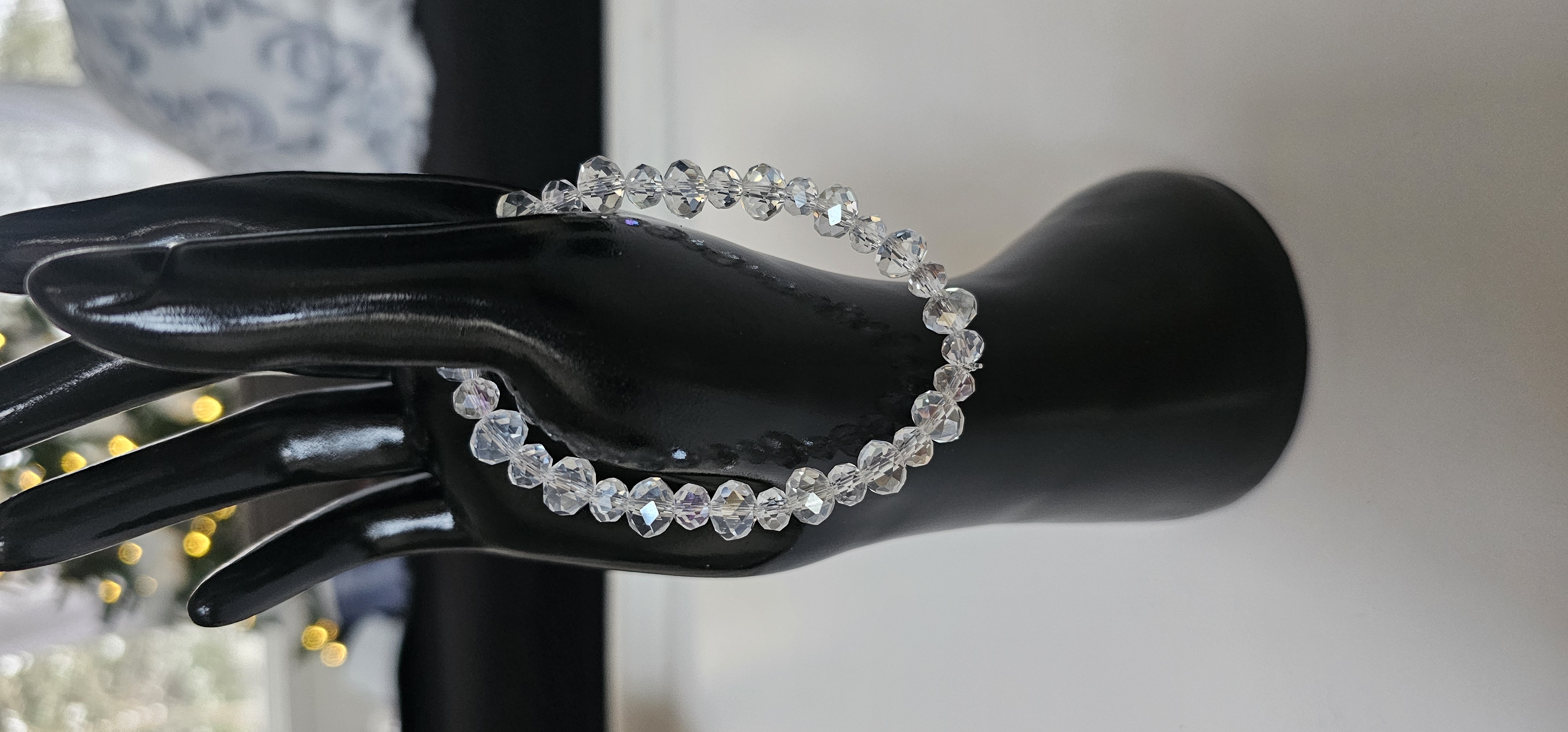 Crystal Bead Bracelet