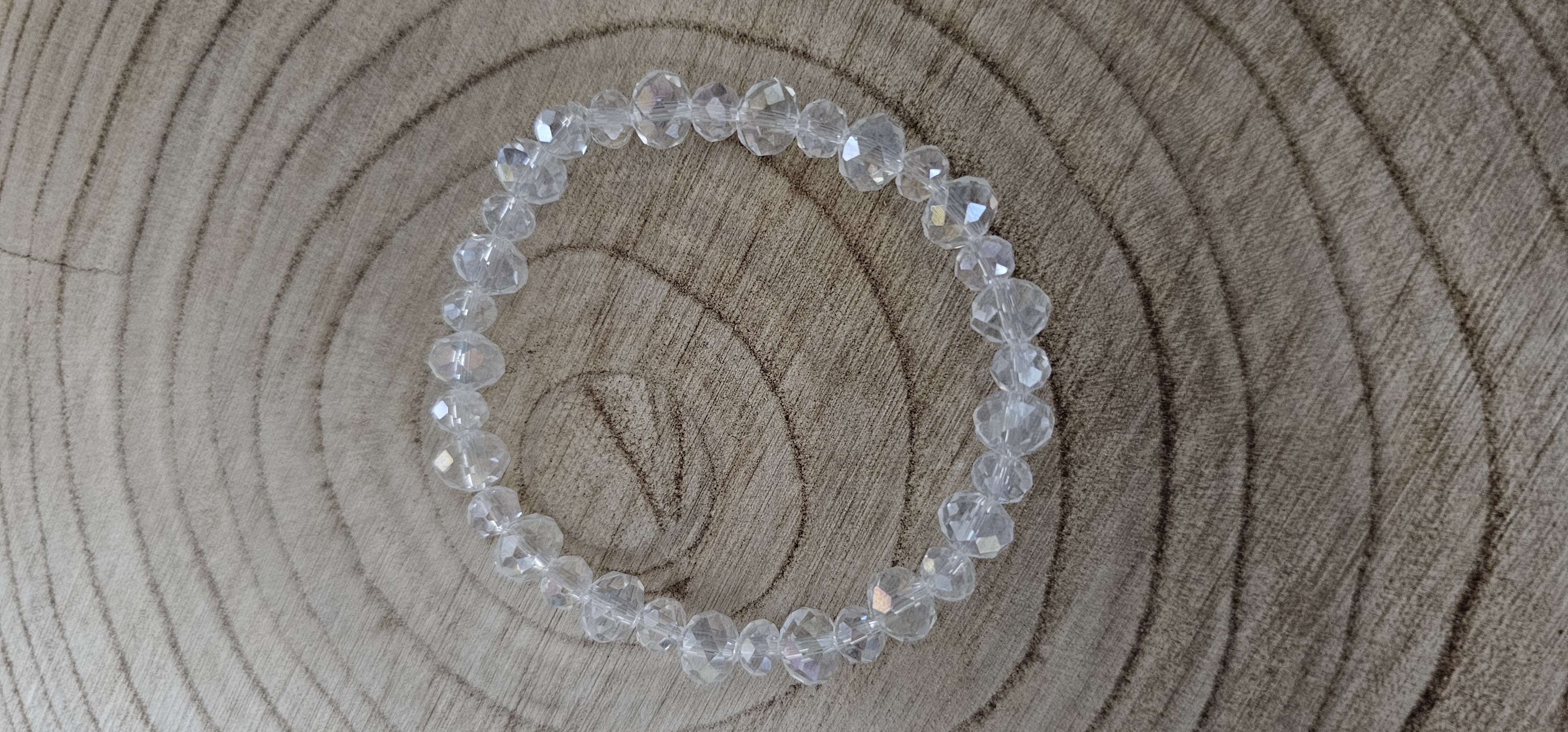 Crystal Bead Bracelet