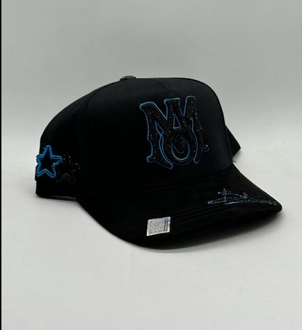 AMIRI BLACK AND BLUE