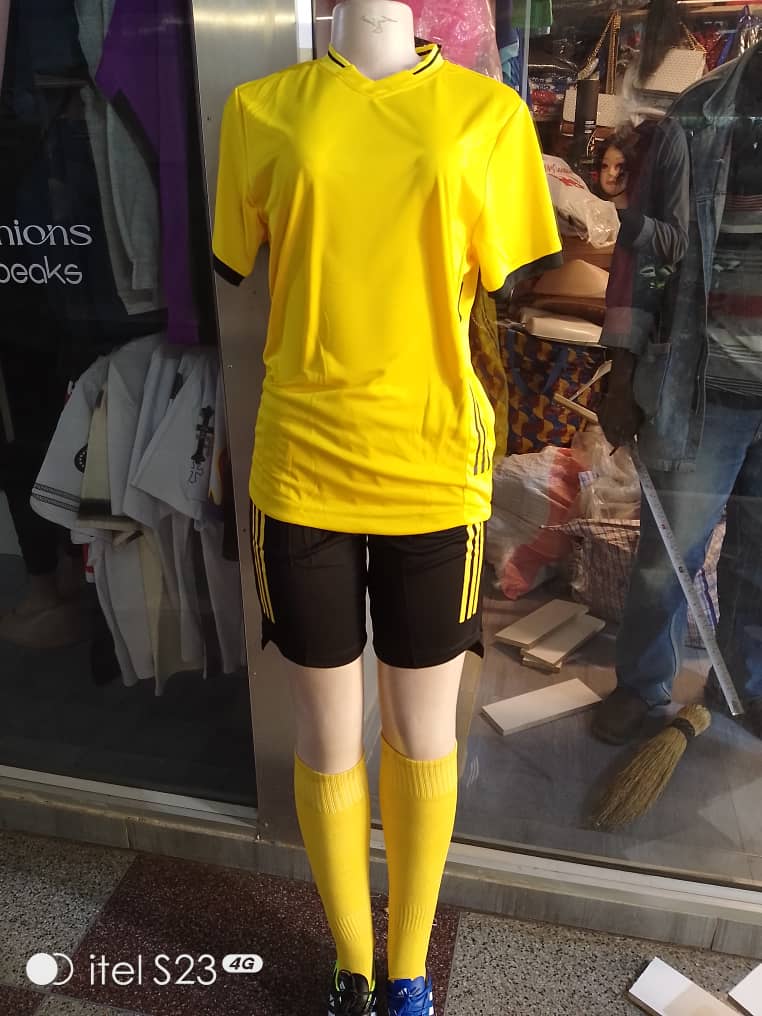 Girls soccer kit
