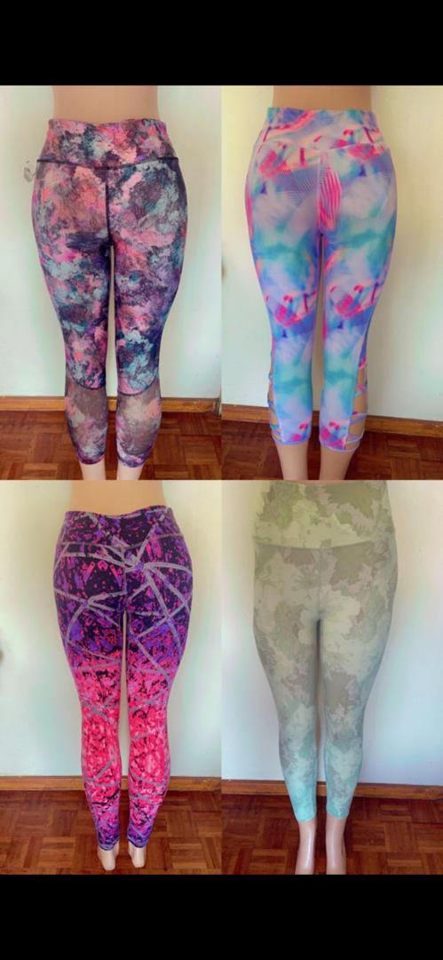 Women's Patterned Leggings Set