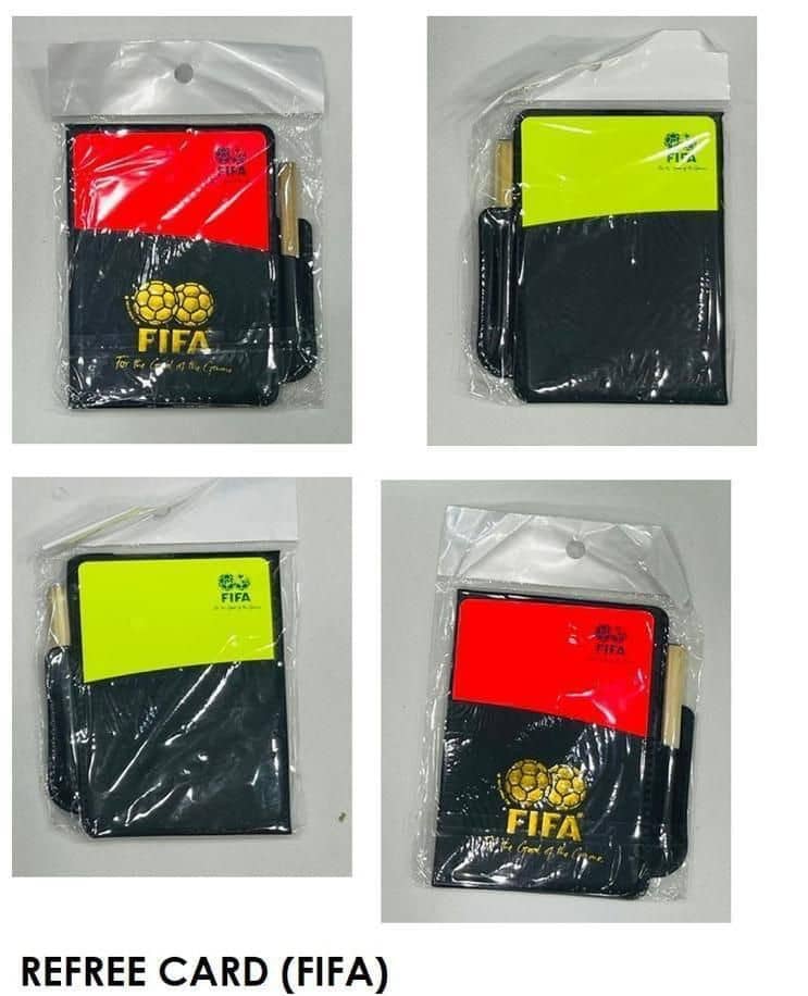 Referee's cards