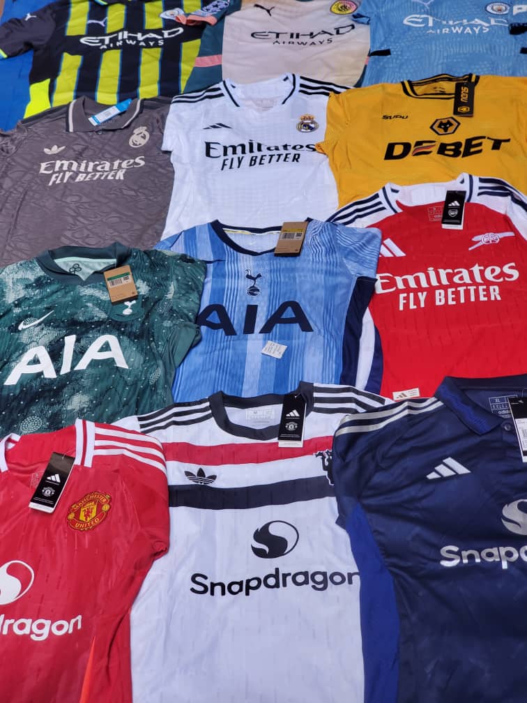 Football Club Jerseys Collection