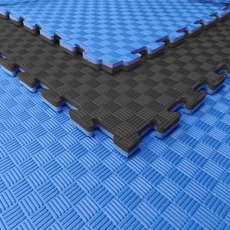 Tatami Profesional 2.5 cm – Alta Densidad  Colores Combinados para MMA, Jiu-Jitsu y Artes Marciales