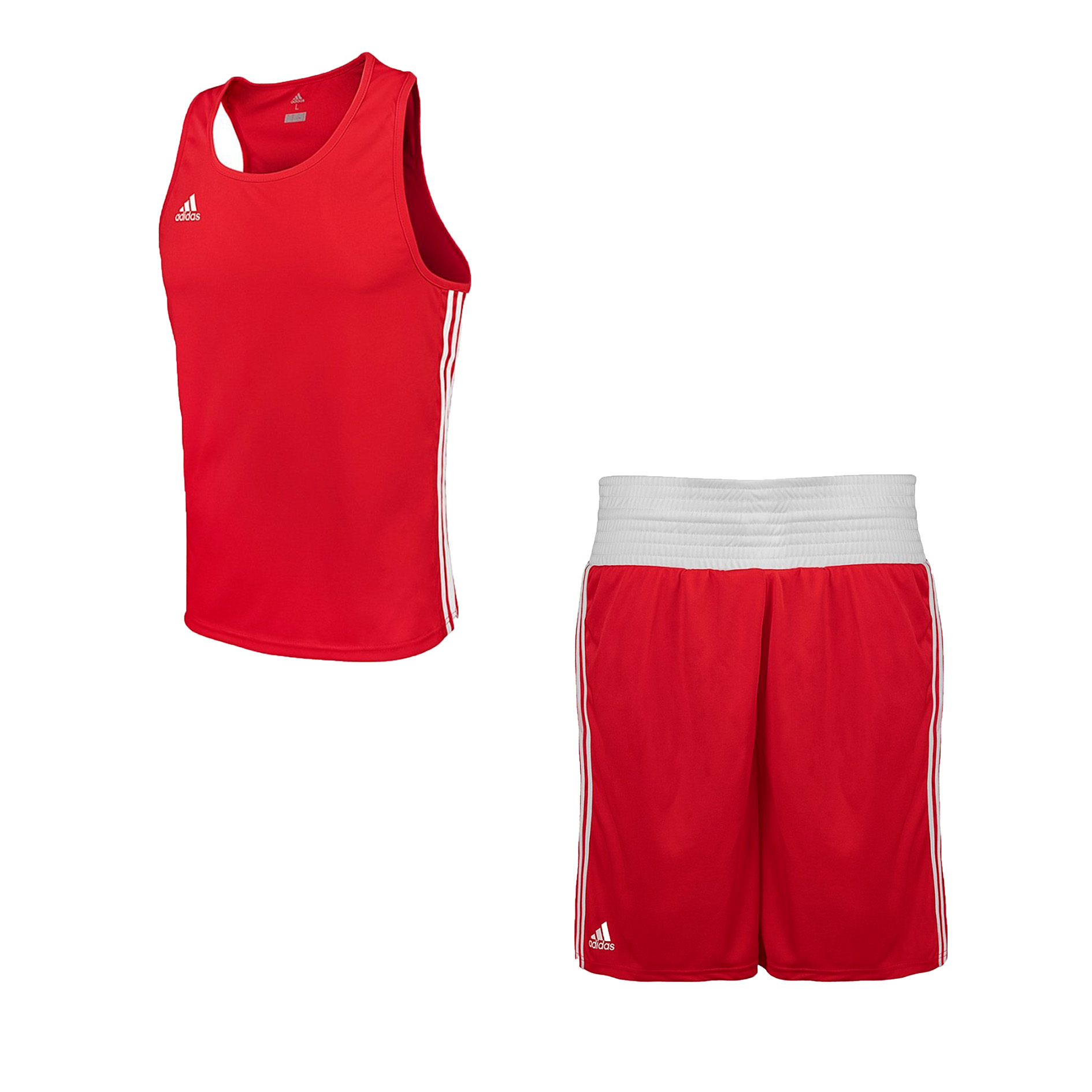 Uniforme de Boxeo Olímpico Adidas (Rojo)