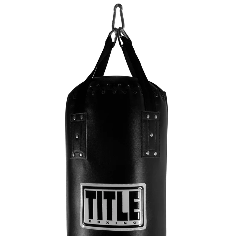 Saco Pesado de Cuero Tipo Thai – Title Boxing 100lb, 1.8M