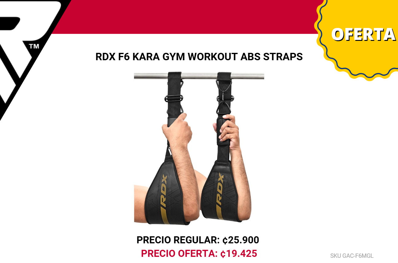 Straps para Abdominales RDX Kara F6 