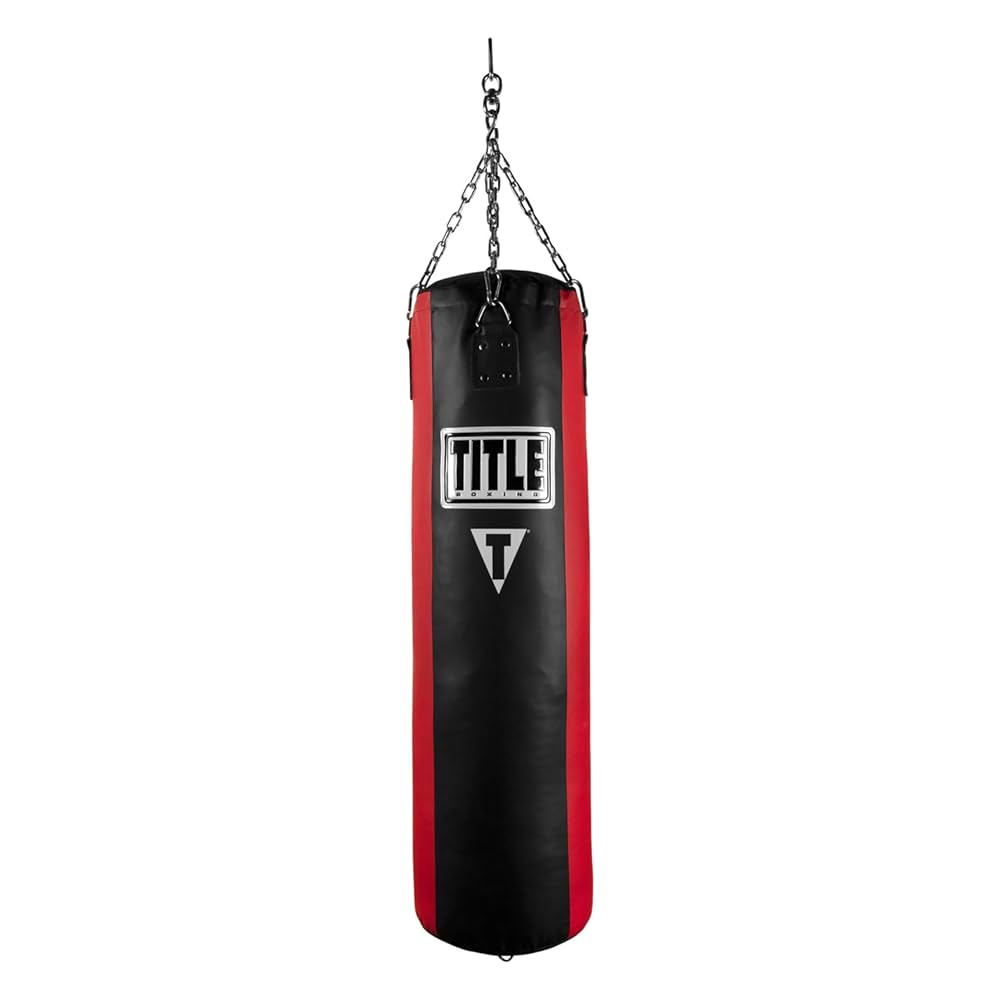 Saco Pesado de Cuero Sintético – Title Boxing 80lb, 1.2M