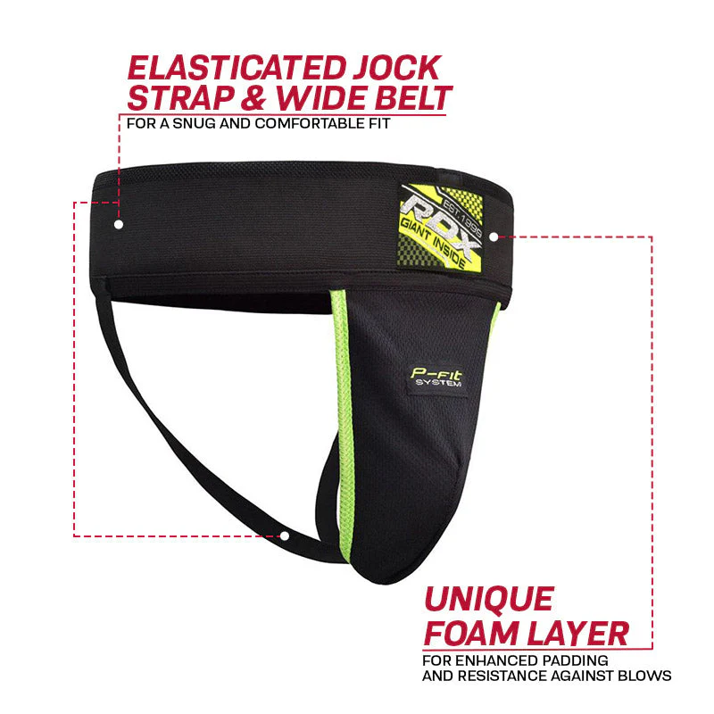 Protector Inguinal RDX H1 y GGX-H1B  Groin Guard Deportivo en Tallas S a XL