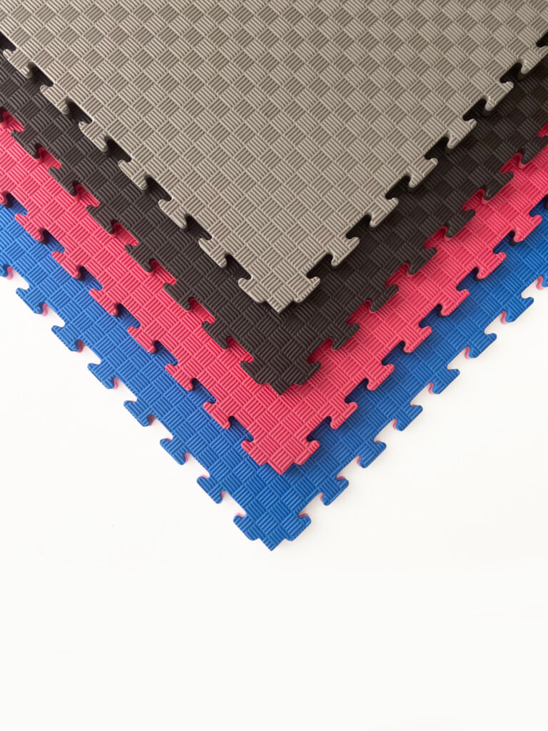 Tatami Profesional 2.5 cm – Alta Densidad  Colores Combinados para MMA, Jiu-Jitsu y Artes Marciales