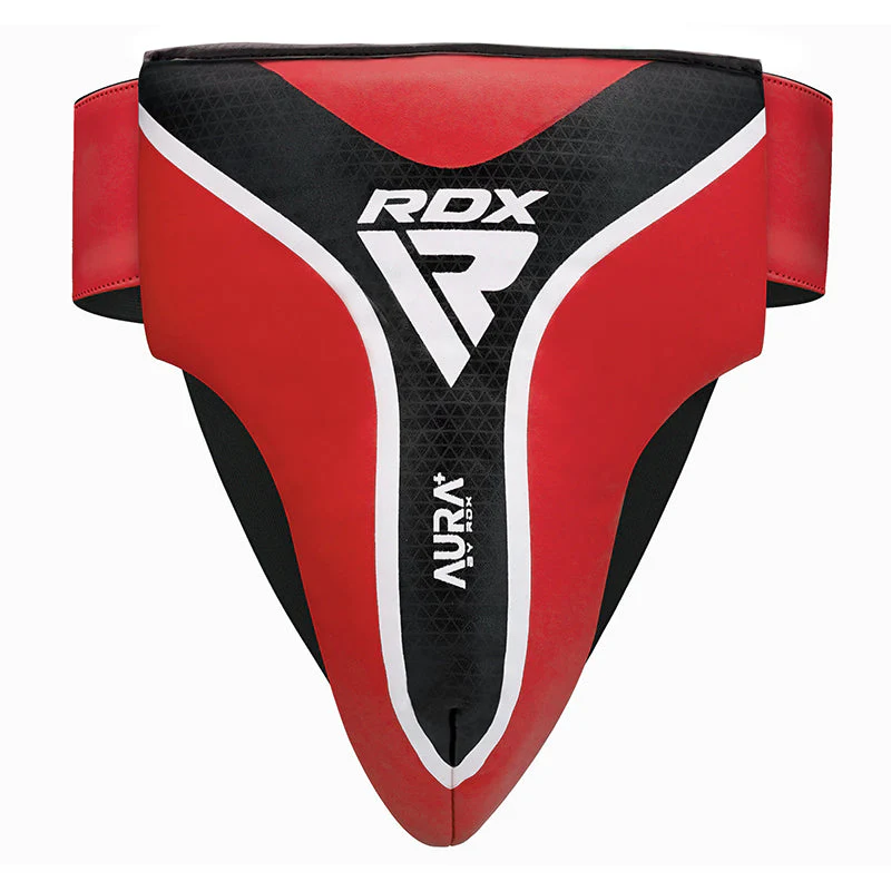Protector Inguinal RDX T17 Aura GDR-T17  Groin Guard Deportivo en Rojo y Azul