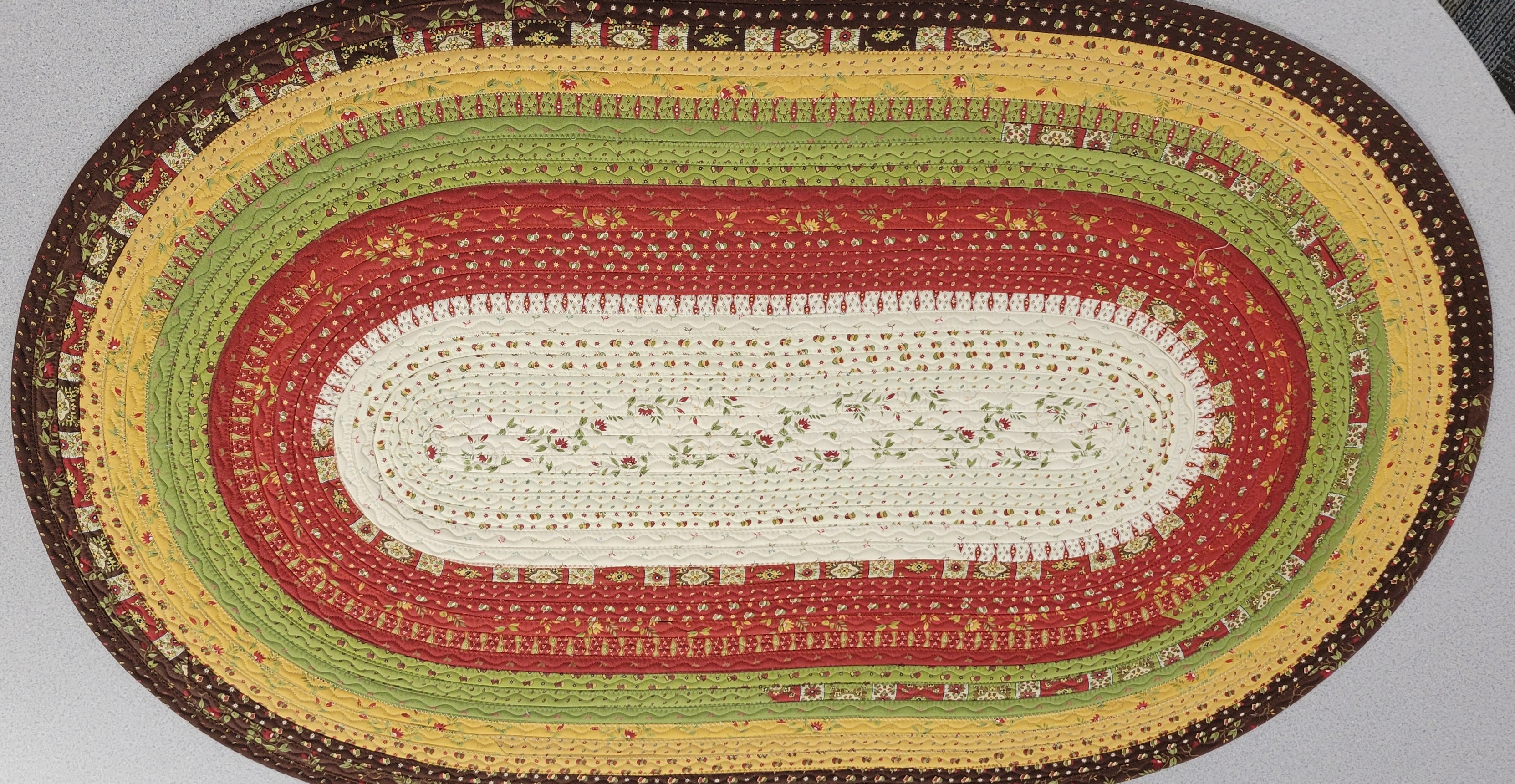 Handmade Oval Braided Rug