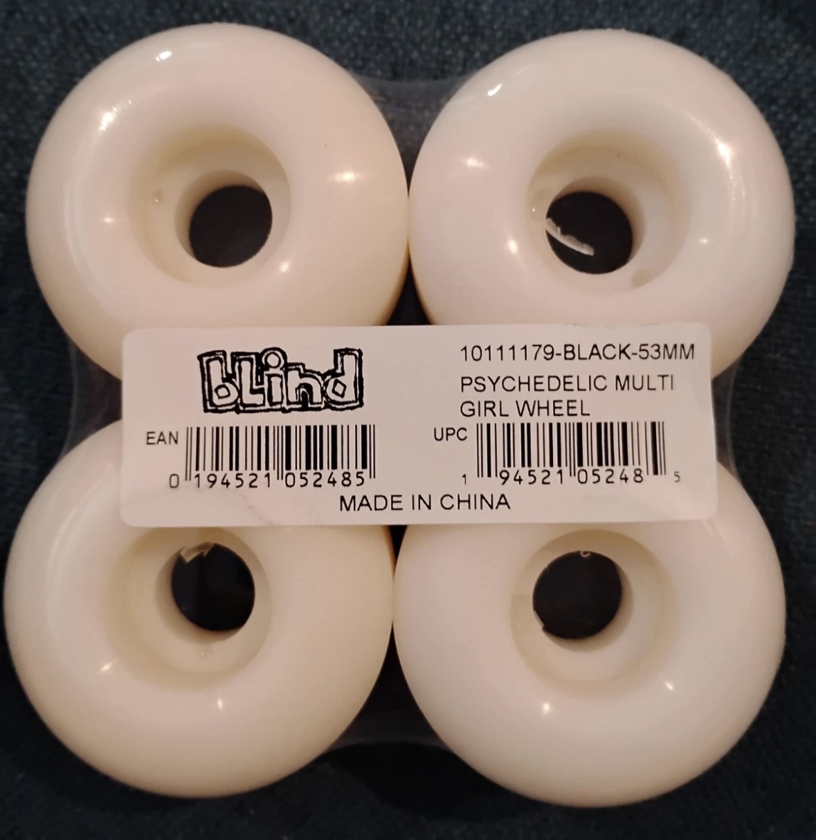 Blind Psychedelic Multi Girl 53mm Wheels