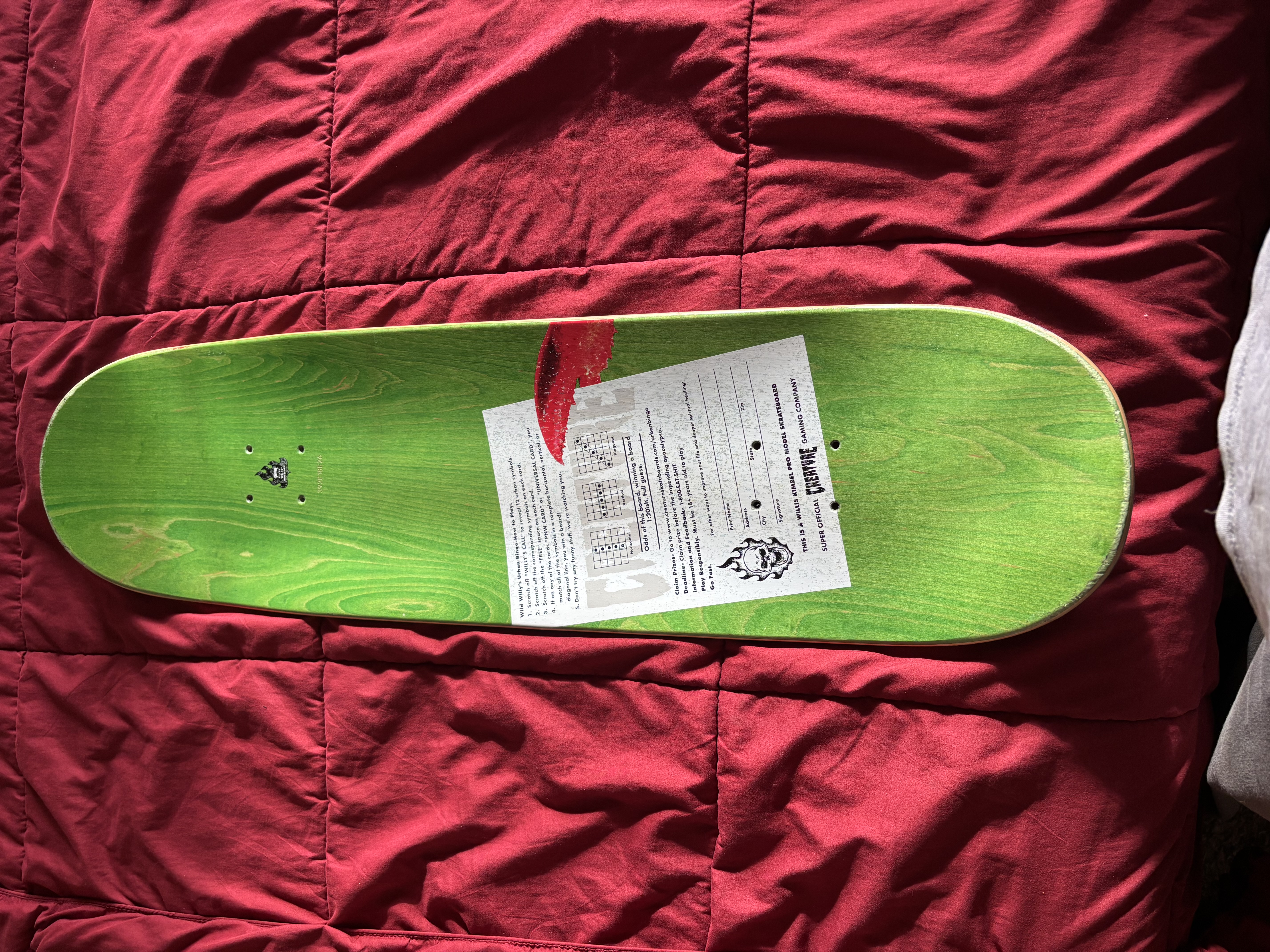Creature Willis Kimbel Pro Deck