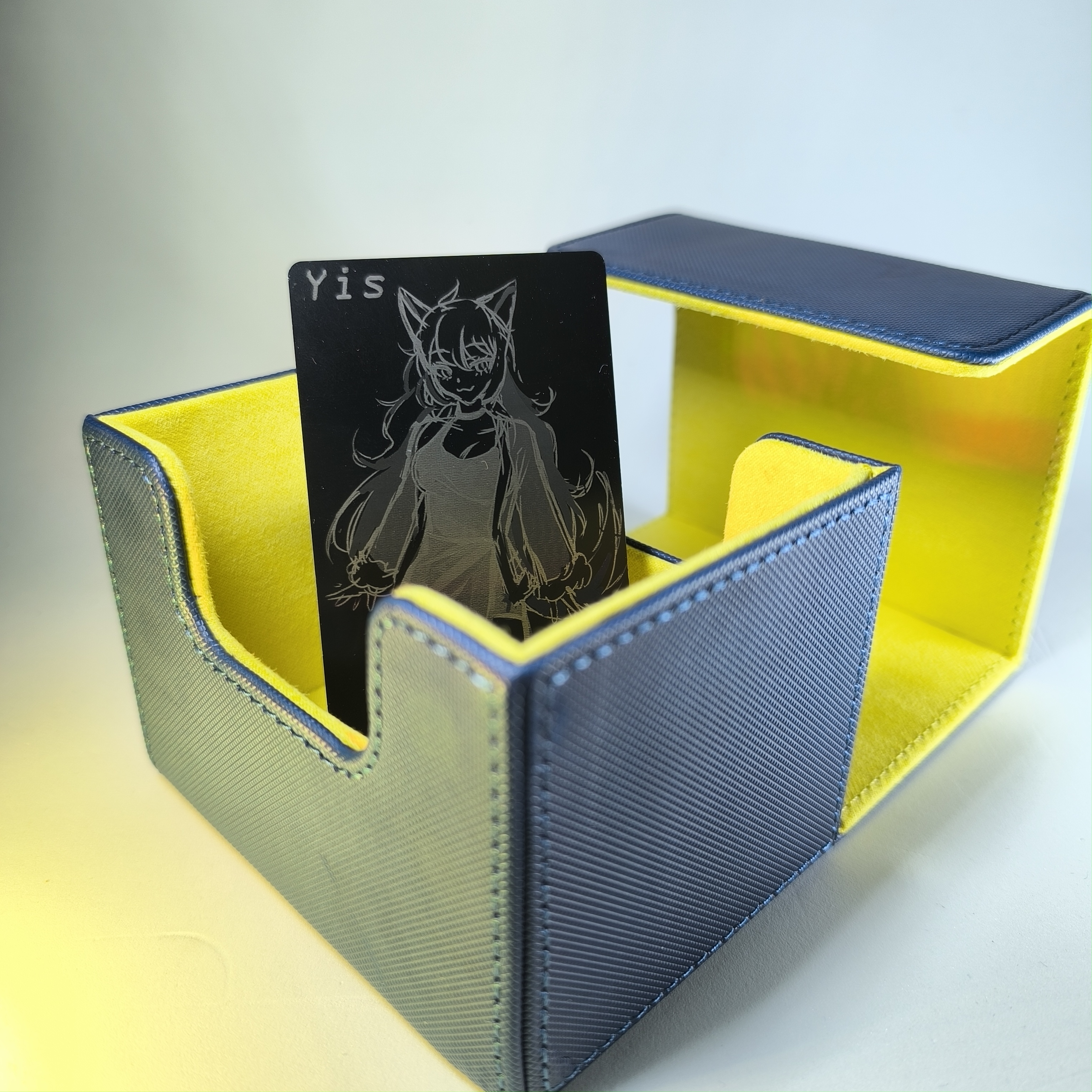 Deckbox Amarillo/Azul