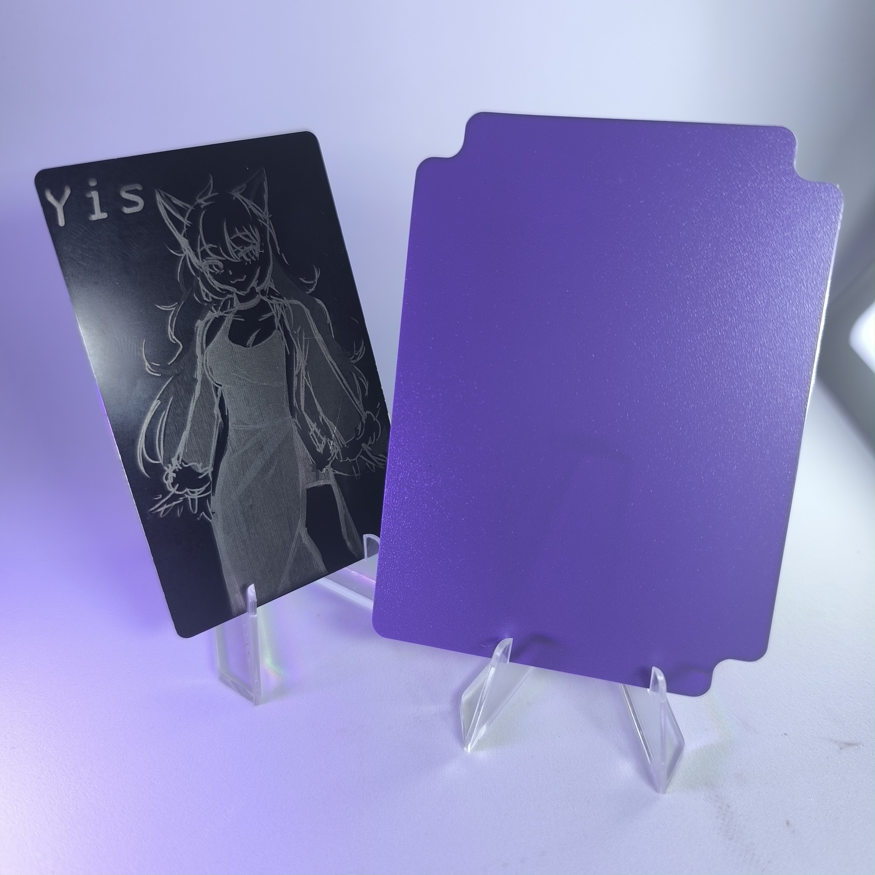 Separador de cartas Morado