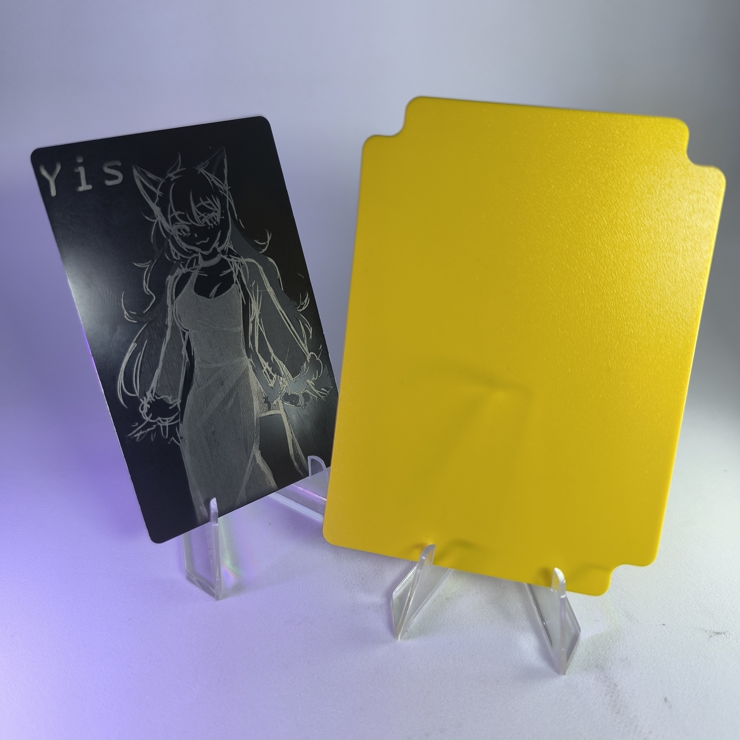 Separador de cartas Amarillo