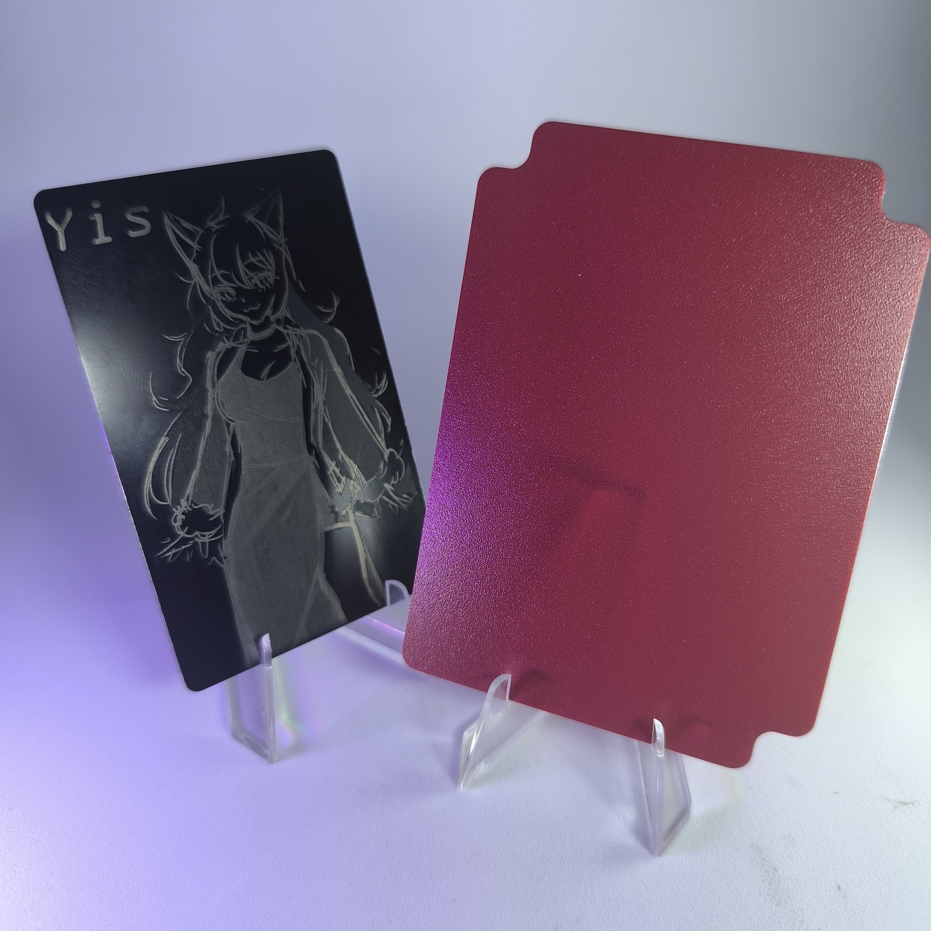 Separador de cartas Rojo