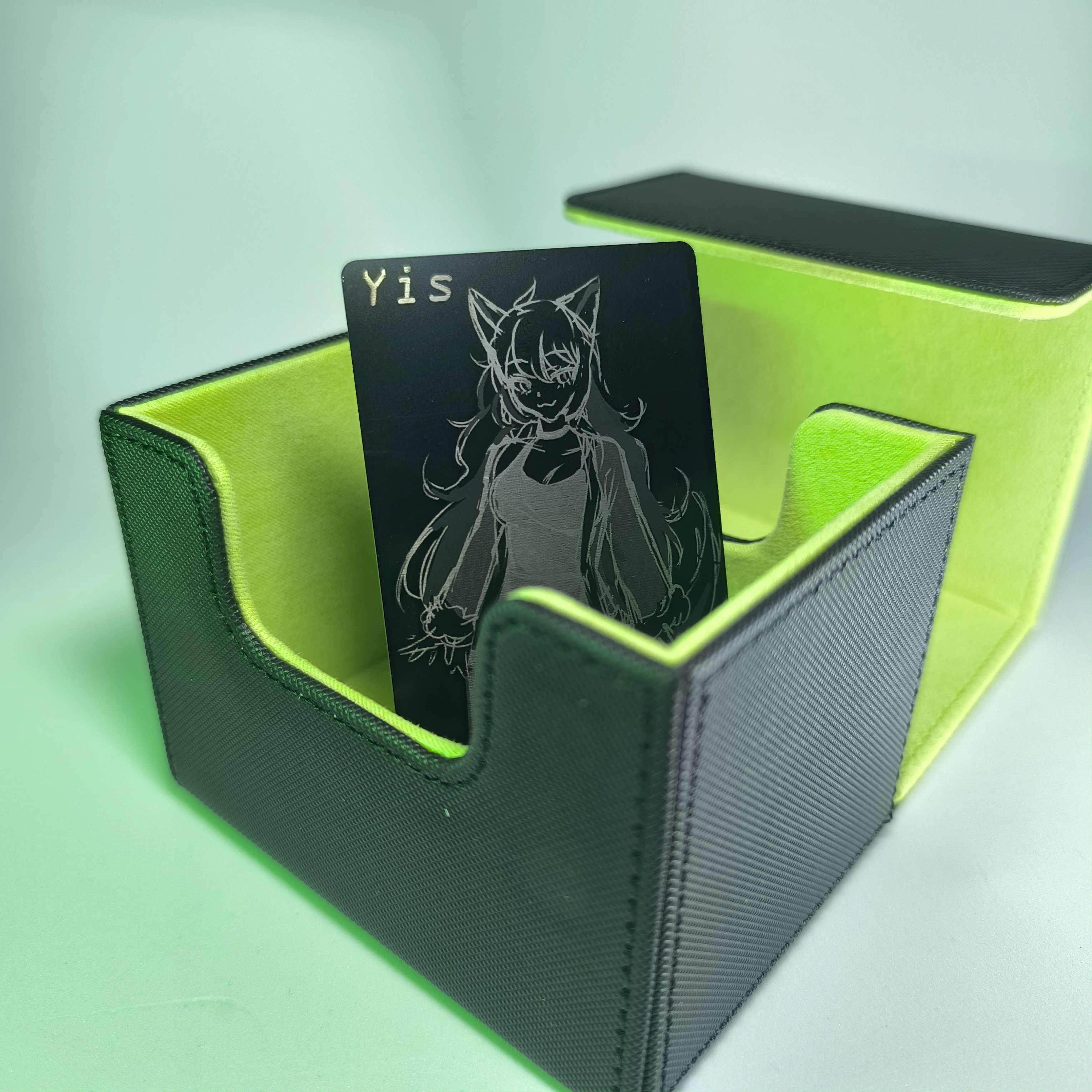 Deckbox Verde/Negro