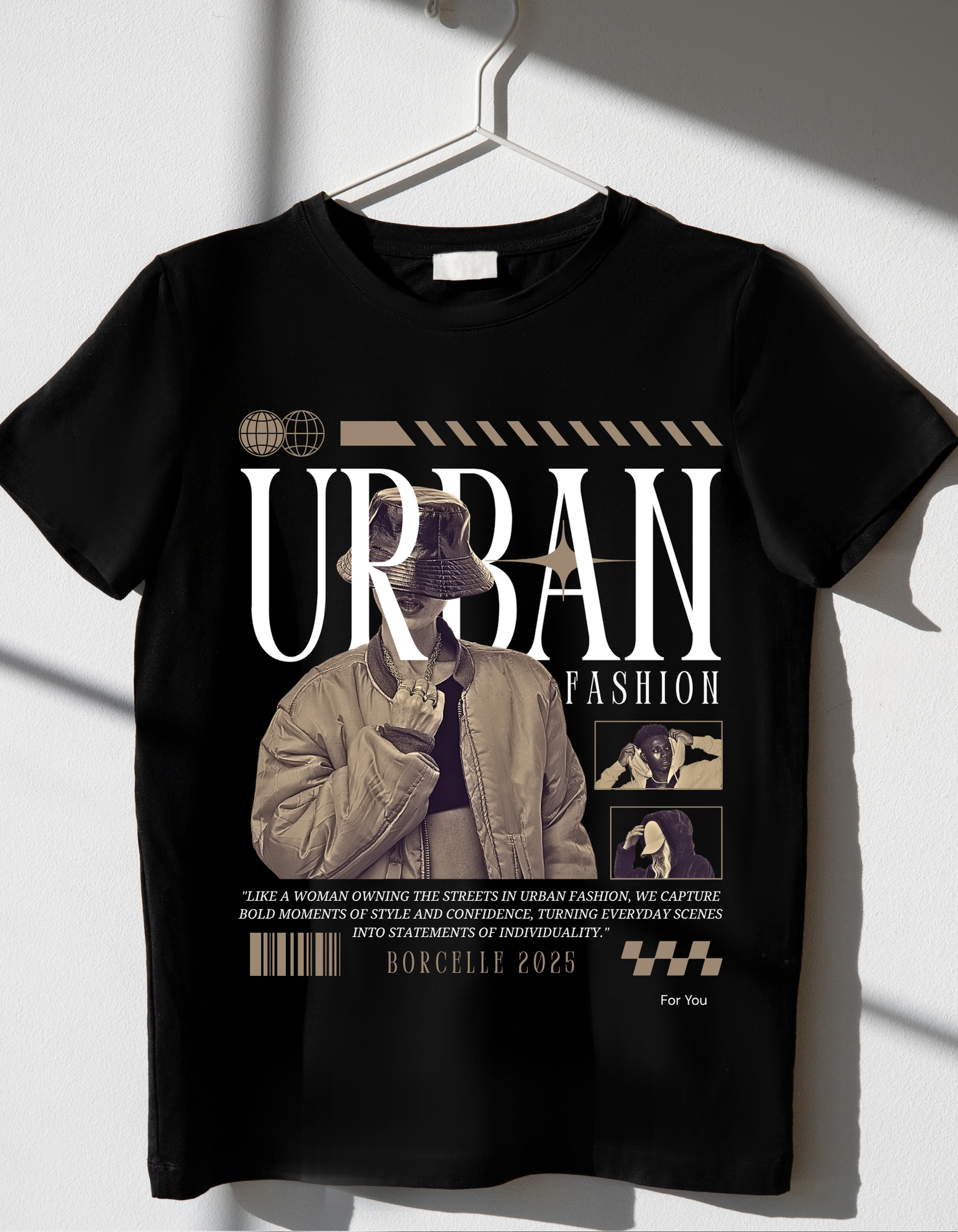 Urban Fashion Graphic T-Shirt