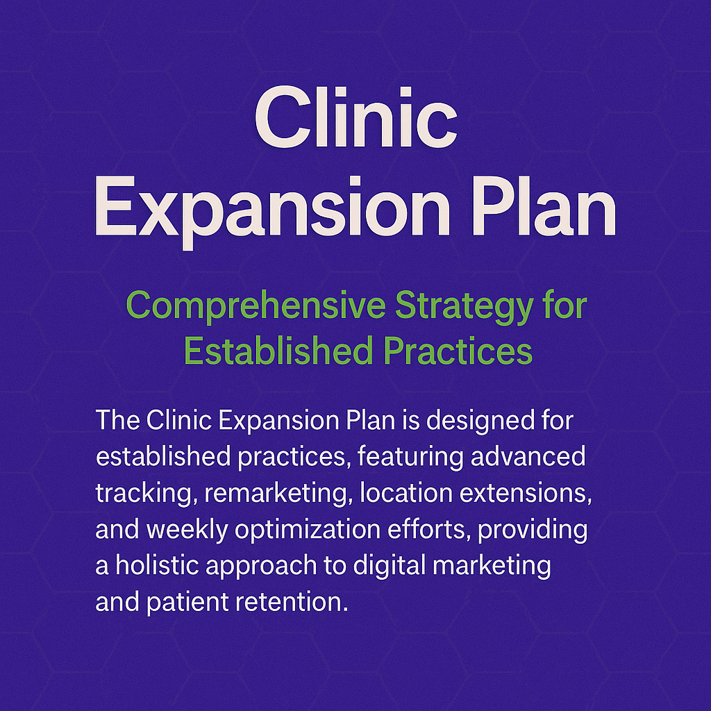 (India) Clinic Expansion Plan