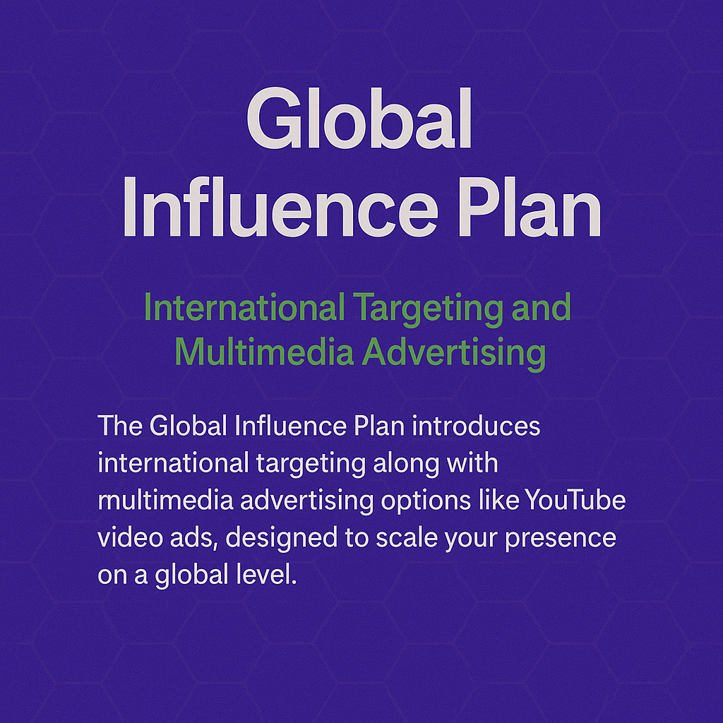 (India) Global Influence Plan