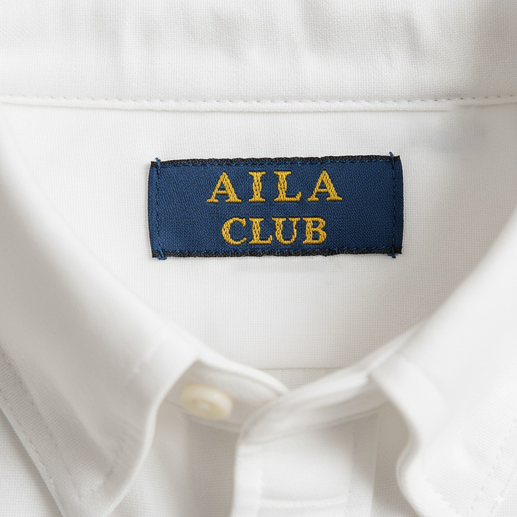 Camisa clásica de lino blanco