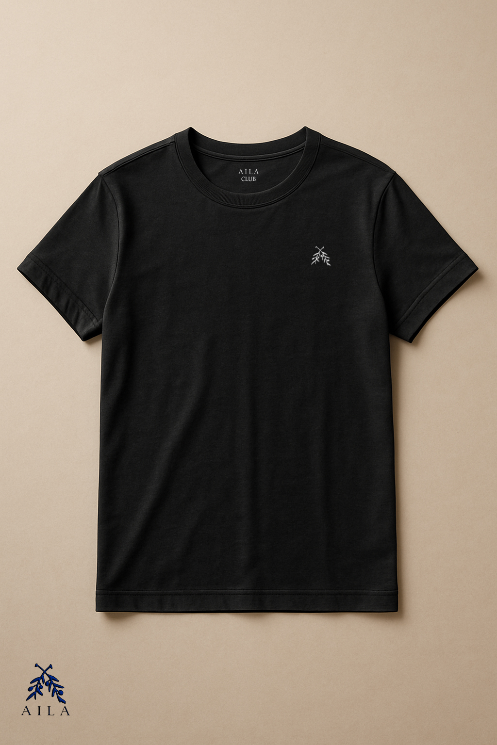 Camiseta básica negra 