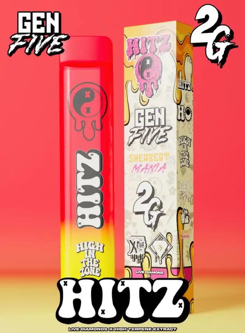Sherbert Mania Hitz Gen 5 Disposable