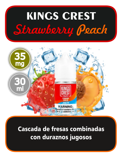 KC - Strawberry Peach (salt)