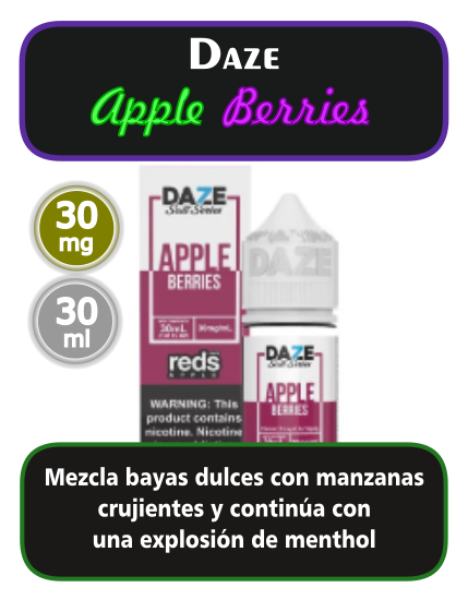 Daze - Apple Berries (salt)