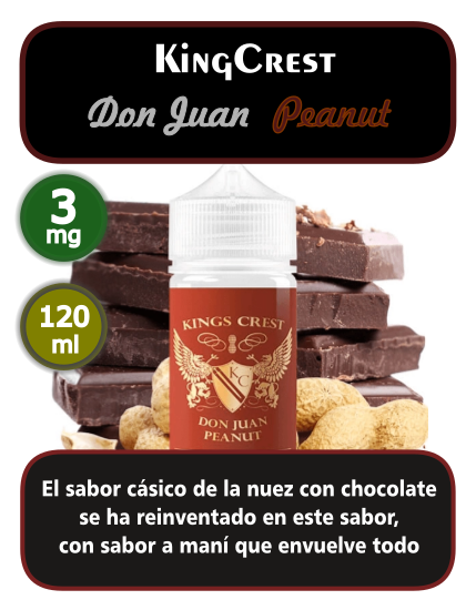 KC - Don Juan Peanut (120 ml)