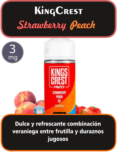 KC - Strawberry Peach (120 ml)