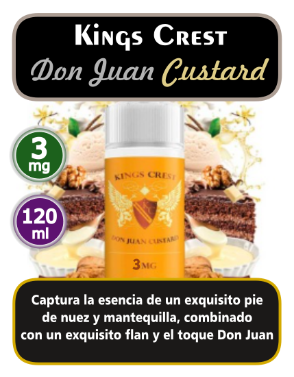 KC - Don Juan Custard (120 ml)