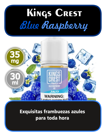 KC - Blue Raspberry (salt)