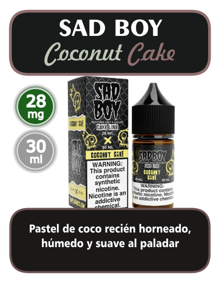 Sad Boy - Coconut Cake (salt)