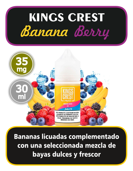 KC - Banana Berry (salt)