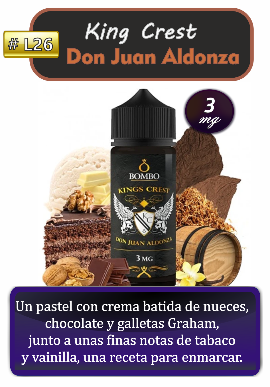 KC - Don Juan Aldonza (120 ml)