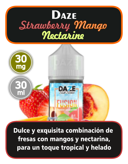 Daze - Strawberry Mango Nectarine (salt)
