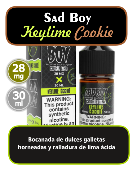 Sad Boy - Keylime Cookie (salt)