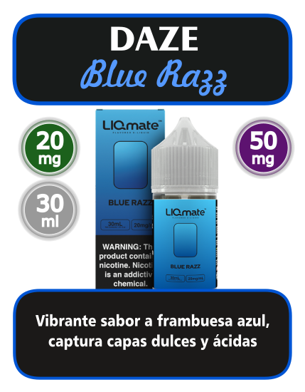 Daze - Blue Razz (salt)
